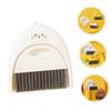 Ciieeo 1Set Mini Broom and Dustpan Set Portable Cleaning Tools for Home Office Dorm Lightweight Multi-Function Whisk Broom with Mini Dustpan Desktop Keyboard and Pet Hair Cleanup view 4