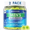 2 Pack - Mens Multivitamins Gummies, Methylated Multivitamin for Men, B Complex, Minerals, Vegan Omega 3, Probiotic, Enzyme, Antioxidants for Men's Complete Daily Support, Sugar Free, Vegan, (No Iron) view 1