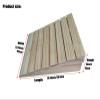 EliteBloom Portable Wooden Threshold Ramp for Doorway 2"" 3"" 4"" 5"" 6"" Rise, Non-Slip Surface Durable Entry Ramp for Home/Garden Step/Sheds Doors (38.8X35X15Cm/15.2X13.8X6In) view 3
