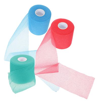 Beaupretty 3rolls Elastic Sports Tape Film Wrap Tapes for Ankle Wrist Knee Protection Flexible Sports Wrap Bandages