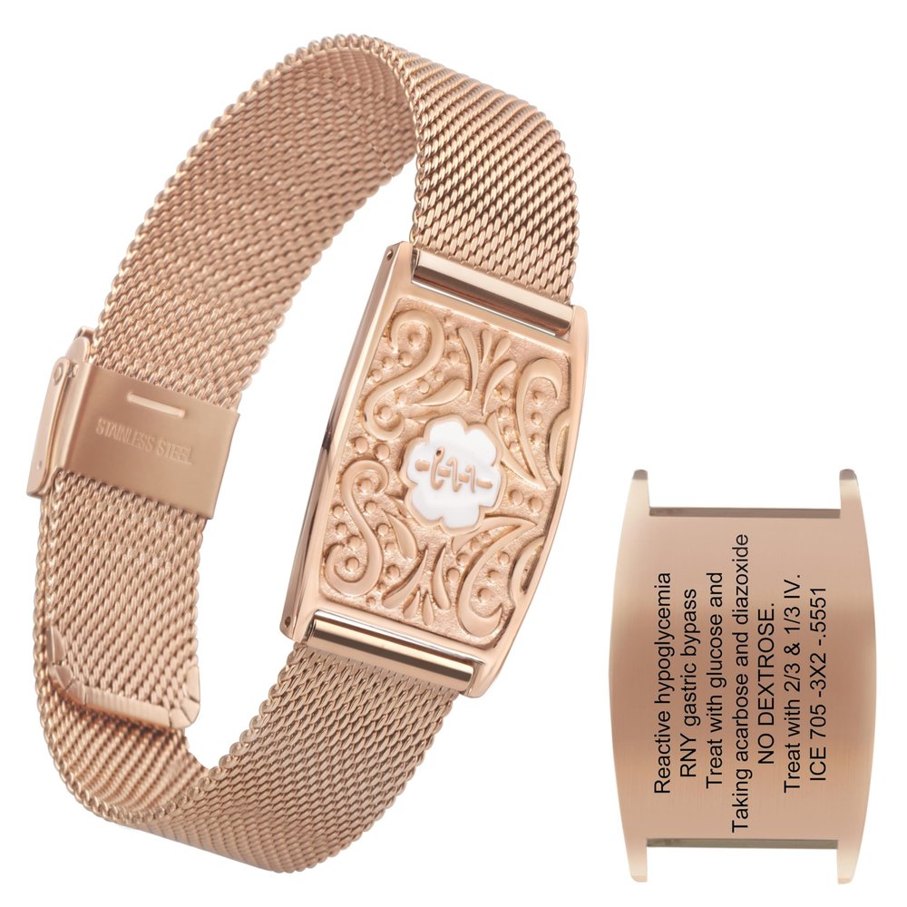 BURISSKY Adjustable Custom Medical Alert Bracelets for Women Men with Free Engraving,Personalized ID Emergency Identification Waterproof Stainless steel Wristbands