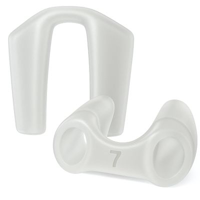 Nostril Retainer Short Model | Nostril Retainer Rhinoplasty | Nasal Retainer Rhinoplasty & Nose Splint for Rhinoplasty Recovery | 100% High Grade Silicone | Nose Retainer Size (8)