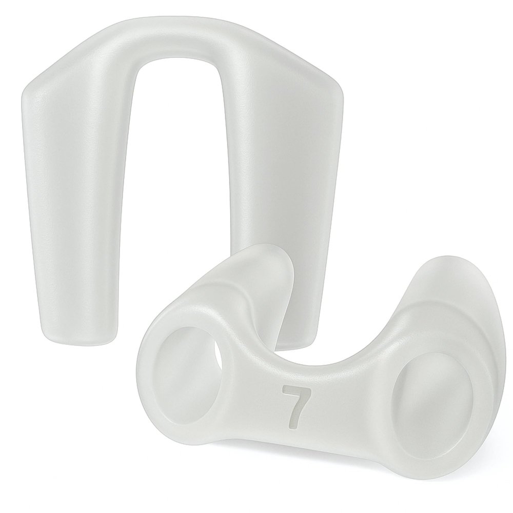 Nostril Retainer Short Model | Nostril Retainer Rhinoplasty | Nasal Retainer Rhinoplasty & Nose Splint for Rhinoplasty Recovery | 100% High Grade Silicone | Nose Retainer Size (8)