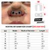 Nostril Retainer Short Model | Nostril Retainer Rhinoplasty | Nasal Retainer Rhinoplasty & Nose Splint for Rhinoplasty Recovery | 100% High Grade Silicone | Nose Retainer Size (8) view 4