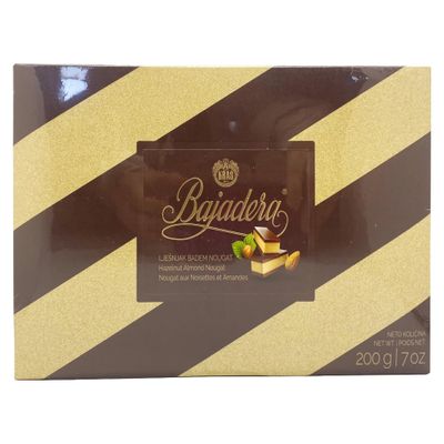 SORINA Premium Bajadera Diamond Chocolates with Finest Nut & Almond Viennese Nougat Kosher, Halal, and Vegan Certified Bajadera Chocolates Multipack Sizes (200 G, 1 PCS)