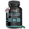 Health Dose Brain Dose Premium Nootropics - Caffeine-Free Extra Strength Formula for Men & Women - Supports Brain Health, Cognitive Focus & Memory Retention view 1