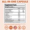 Health Dose Brain Dose Premium Nootropics - Caffeine-Free Extra Strength Formula for Men & Women - Supports Brain Health, Cognitive Focus & Memory Retention view 3