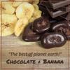 Dark Chocolate Covered Banana Chips by Its Delish, 2 lbs Bulk Bag | Gourmet Dark Chocolate Banana Chips, Healthy Snacks Chocolate Fruit, USA Made, Vegan, Kosher view 2