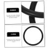 BESTonZON 2pcs Sound Bowl Rubber Rings Music Bowl Cushions for Meditation Prevents Slipping Knocking for Buddhist Instruments Home Decor view 2