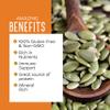 PuroRaw Pumpkin Seeds 1lb, Pepitas Raw Pumpkin Seeds to Eat, Pumpkin Seed, Pumpkin Seeds Unsalted Pumpkin Seeds Raw, Super Seeds, Shelled Pumpkin Seeds, Raw Pepitas, Pumpkin Seeds Bulk 16oz view 3