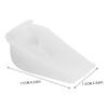 Beaupretty Silicone Heightening Insole Invisible Heel Pads for Sneakers and Boots Comfortable Gel Inserts Breathable Design for Men and Women Versatile Shoe Accessories view 4