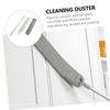 Household Cleaning Tool Bendable Under Bed Dust Brush Microfiber Head and Telescopic Handle view 4
