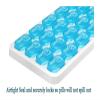 SNIME Pill Dispenser Pill Box, 31 Day Pill Case Detachable Airtight Daily Pill Holder,Compact Travel Medicine Pods, Quick Refill and Easy Open (Size : 1 time a Day) view 4