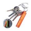 SNIME Pill Dispenser Pill Case Keychain, Aluminum Alloy Pill Holder, Portable Medicine Vitamin Tablet Organizer, BPA Free Metal EDC Pendant Pill Box (Size : 3 pcs) view 2
