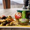 Conte Calabrian Antipasto Starter - Artichokes, Green Olives, Shiitake, Oil & Vinegar Blend, 100% Natural Ingredients, Imported from Italy - Jar, 290g view 3