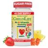 CHILDLIFE ESSENTIALS Multivitamin Gummies for Kids - Children's Vitamins, Kids Multivitamins with DHA, Sugar Free - Natural Strawberry, 90 Count view 1