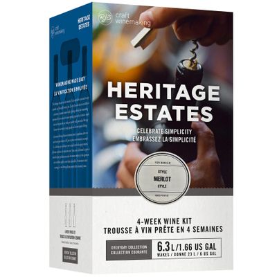 Wine Ingredient Kit - Heritage Merlot Wine Ingredient Kit