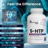 Valleywave Labs 5-HTP - 200mg 5HTP Supplement (5-Hydroxytryptophan) to Support Mood Plus Sleep*, Stress Relief*, 60 Capsules - 30 Day Supply, Made in USA view 2
