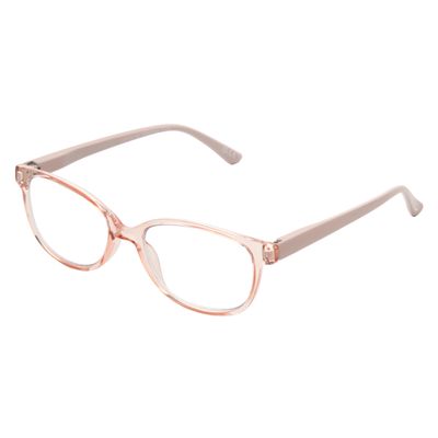 Sofia Vergara x Foster Grant Women's Alicia Blue Light Multi Focus Reading Glasses,ROSE, 2.5x