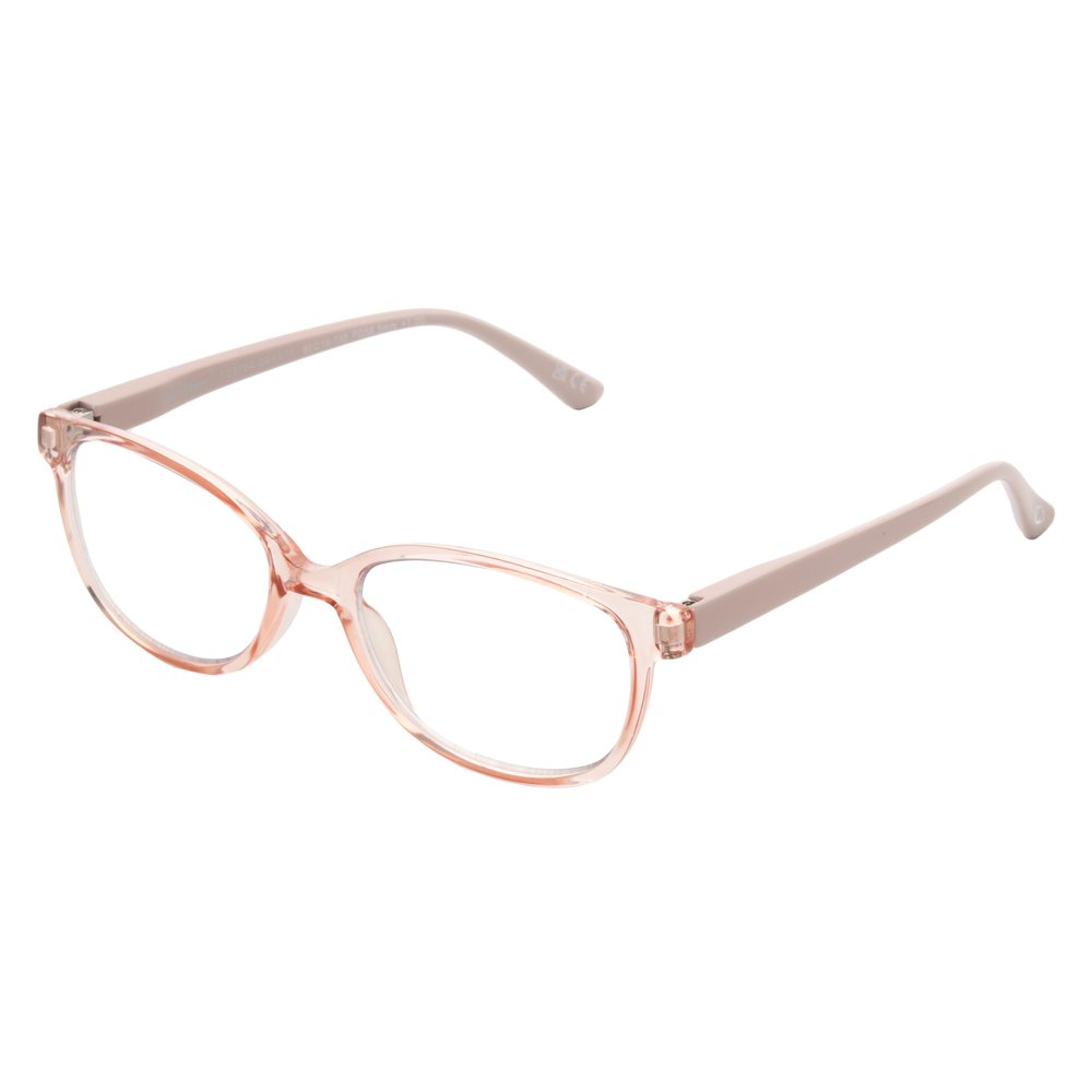 Sofia Vergara x Foster Grant Women's Alicia Blue Light Multi Focus Reading Glasses,ROSE, 2.5x