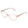 Sofia Vergara x Foster Grant Women's Alicia Blue Light Multi Focus Reading Glasses,ROSE, 2.5x view 1