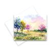 Aria Rae Design Spring Tree Notecards, Set of 12, blank note cards, watercolor cards, all occasion greeting cards, blank note cards, cute greeting cards, watercolor cards, blank inside view 3