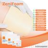 ZeniFOAM Polyurethane Foam Dressing 6" x 6" - No Border, No Adhesive, Sterile, Highly Absorbent for Heavy Wound Drainage, Non-Stick and Lint-Free Pad, Latex-Free, with Waterproof Backing (10pcs/Box) view 2