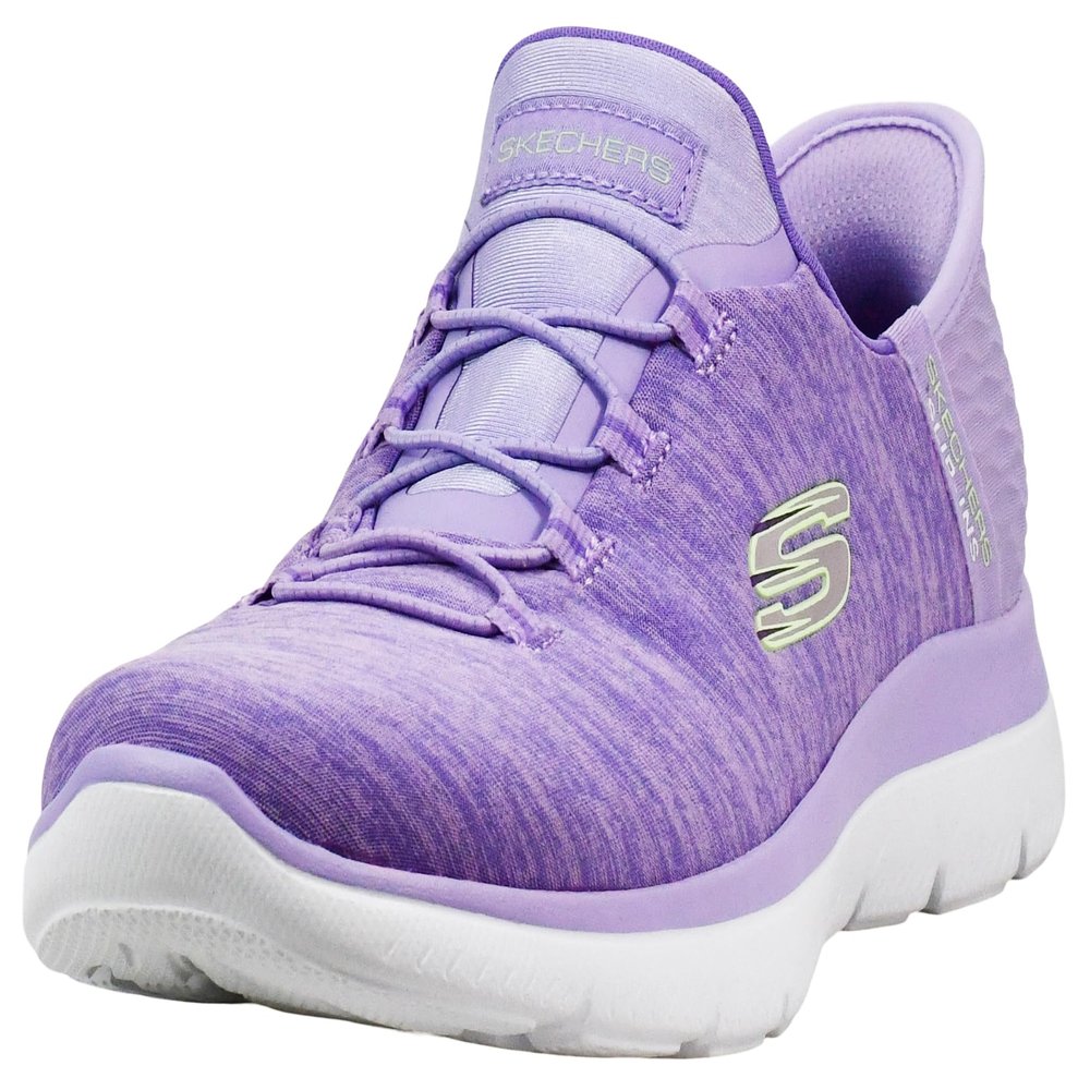 Skechers Women's Hands Free Summits Dazzling Haze, Lavender, 6 M US