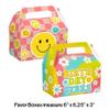 Flower Power Favor Boxes, 4 Count view 2