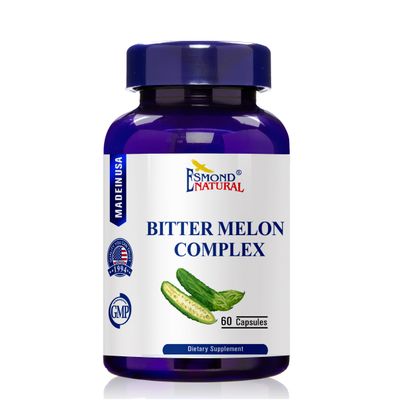 (3 Pack) Esmond Natural: Bitter Melon Complex (Supports Balanced Metabolic Levels), GMP, Natural Product Assn Certified, Made in USA - 528mg, 180 Capsules