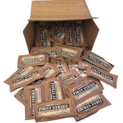 First Strike Energy Bars, Full Size (2.3 oz.) Vitamin Fortified Nutritious Energy Bars - Authentic USGI MRE Dessert component available in 6, 12, 24, 48 and 100 Packs (100, Chocolate)