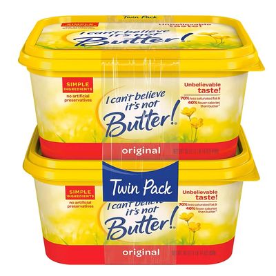 NineLife Basics I Can't Believe It's Not Butter Spread, 30 oz - Pack of 2