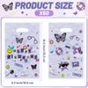 BHronony Pop Music Birthday Bags - 50pcs Popular Music Party Favor Goodie Bag, Musical Lover Themed Happy Birthday Gift Bags for Sing Kids Girls Teens Bday Bachelorette Holiday Decorations Supplies view 2
