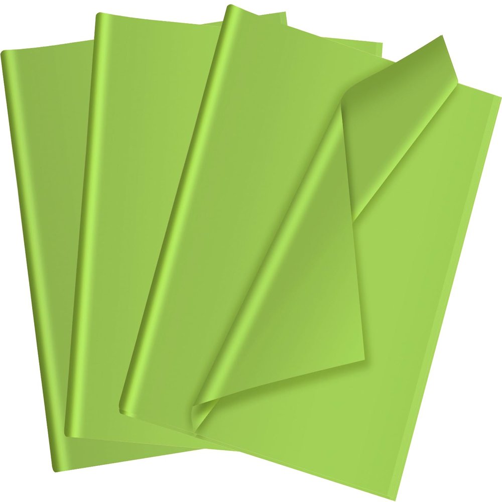 50 Sheets Sage Green Tissue Paper for Gift Bags - 14 x 20 Inches Recyclable Sage Green Wrapping Paper for Weddings Birthday DIY Project Christmas Gift Wrapping Crafts Decor
