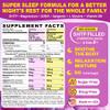 5HTP Gummies for Adults & Kids 8+, Melatonin Free Gummies with Magnesium Glycinate, GABA, L-Glycine, Ashwagandha, Vitamin B6 for Delicious Zzzs, Brain & Muscle Relaxation, 0 Sugar 60 Count (Pack of 1) view 2
