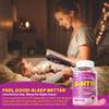 5HTP Gummies for Adults & Kids 8+, Melatonin Free Gummies with Magnesium Glycinate, GABA, L-Glycine, Ashwagandha, Vitamin B6 for Delicious Zzzs, Brain & Muscle Relaxation, 0 Sugar 60 Count (Pack of 1) view 4