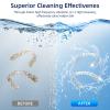 Dental Ultrasonic Retainer Cleaner Machine, 45kHz Ultrasonic Denture Cleaner with 200ML Capacity & 4 Modes for Dental Cleaning Pod, Aligners, Mouthguards, Retainers, Jewelry view 2