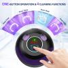 Dental Ultrasonic Retainer Cleaner Machine, 45kHz Ultrasonic Denture Cleaner with 200ML Capacity & 4 Modes for Dental Cleaning Pod, Aligners, Mouthguards, Retainers, Jewelry view 3