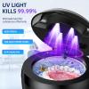 Dental Ultrasonic Retainer Cleaner Machine, 45kHz Ultrasonic Denture Cleaner with 200ML Capacity & 4 Modes for Dental Cleaning Pod, Aligners, Mouthguards, Retainers, Jewelry view 4