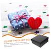 FOMIYES 10pcs Square Shape Empty Boxes Thicken Paper Candy Box for Wedding Present view 3