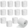 12 Pack Plaster Cloth Rolls for Crafts Plaster Gauze Bandages 2" x 106" White Gauze Strips Wrap Bandage view 1