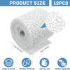 12 Pack Plaster Cloth Rolls for Crafts Plaster Gauze Bandages 2" x 106" White Gauze Strips Wrap Bandage view 2