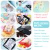 150-pack Holographic Mylar Bags with Clear Window 7" x 10" 1 Quart Resealable Foil Pouches for Food Storage Large Smell Proof Edible Packaging Zip Bag for Cookies, Jewelry and Small Business view 4