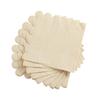 200 Pack Cocktail Napkin 2-Ply Scalloped Edged Dessert Napkins Folded 5 x 5 Inches Disposable Napkins for Dinner Wedding Birthday Party Bridal Anniversary Reception Event (Milky-White) view 3