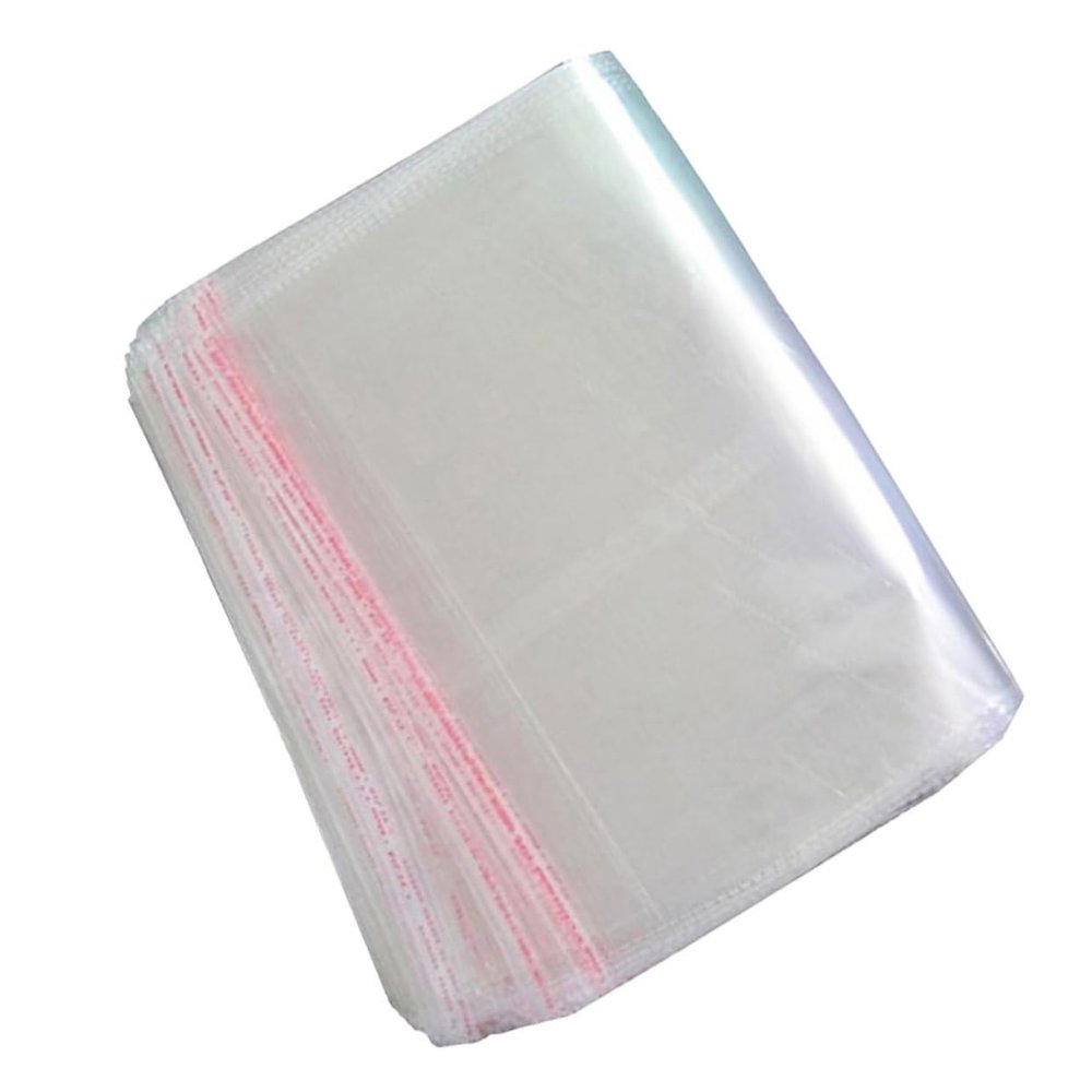 FOMIYES 100 Pcs Peel Seal Self- Cellophane Bags 25x40cm Large Size Opp Plastic and