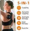 Becommend 5-in-1 Remote Cupping Kit for Massage Therapy with 20-Level Suction & Heat, Red Light  Cupping Set with 2 Replaceable Cups for Back Pain, Knots, Soreness Relief (Black) view 2