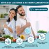 Probiotics for Women-Men Digestive Health with 120 Billion CFUs, Prebiotics and Probiotics for Women-Men, Digestive Enzymes, Nutrient Absorption, Immune Support, 90 Veggie Caps (45 Days Supply) view 4