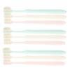 Anneome 9pcs Soft Bristle Toothbrushes Wide Brush Head for Adults Comfortable Oral Care for Home Use Gentle Gums Cleaning for Family Members view 1