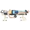 Traction Bed Neck Stretcher 4.8-6FT Folding Therapy Massage Bed Table Back Stretch Bench Body Stretching Device for Cervical Vertebra Spine Lumbar Leg Traction view 1