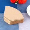 100pcs Wood Paper Coffee Filter Papers Cups Brewer Strainer Dripper, Enjoy Flavorful Coffee at Home or Office, Can Filter 2-4 Cups Universal Coffee Filters Brown view 3